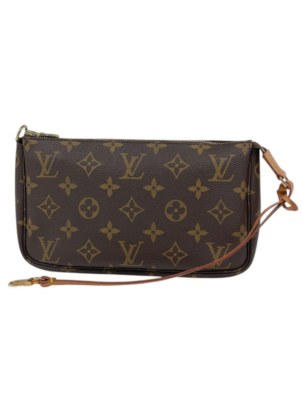Louis Vuitton Pochette Accessoires Pouch Monogram Brown